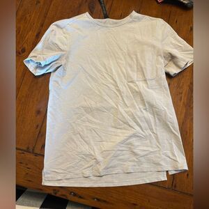 lululemon athletica Light Gray Men's Shirt